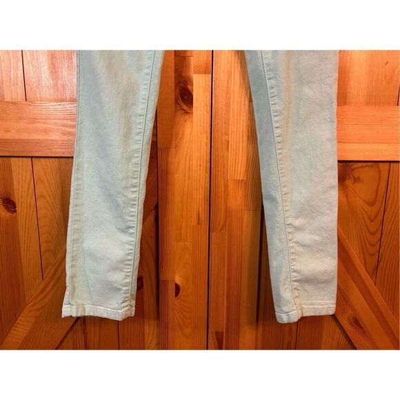 The North Face Jeans Womens Size 2 Mint Green Denim Skinny (0310) - Picture 2 of 8